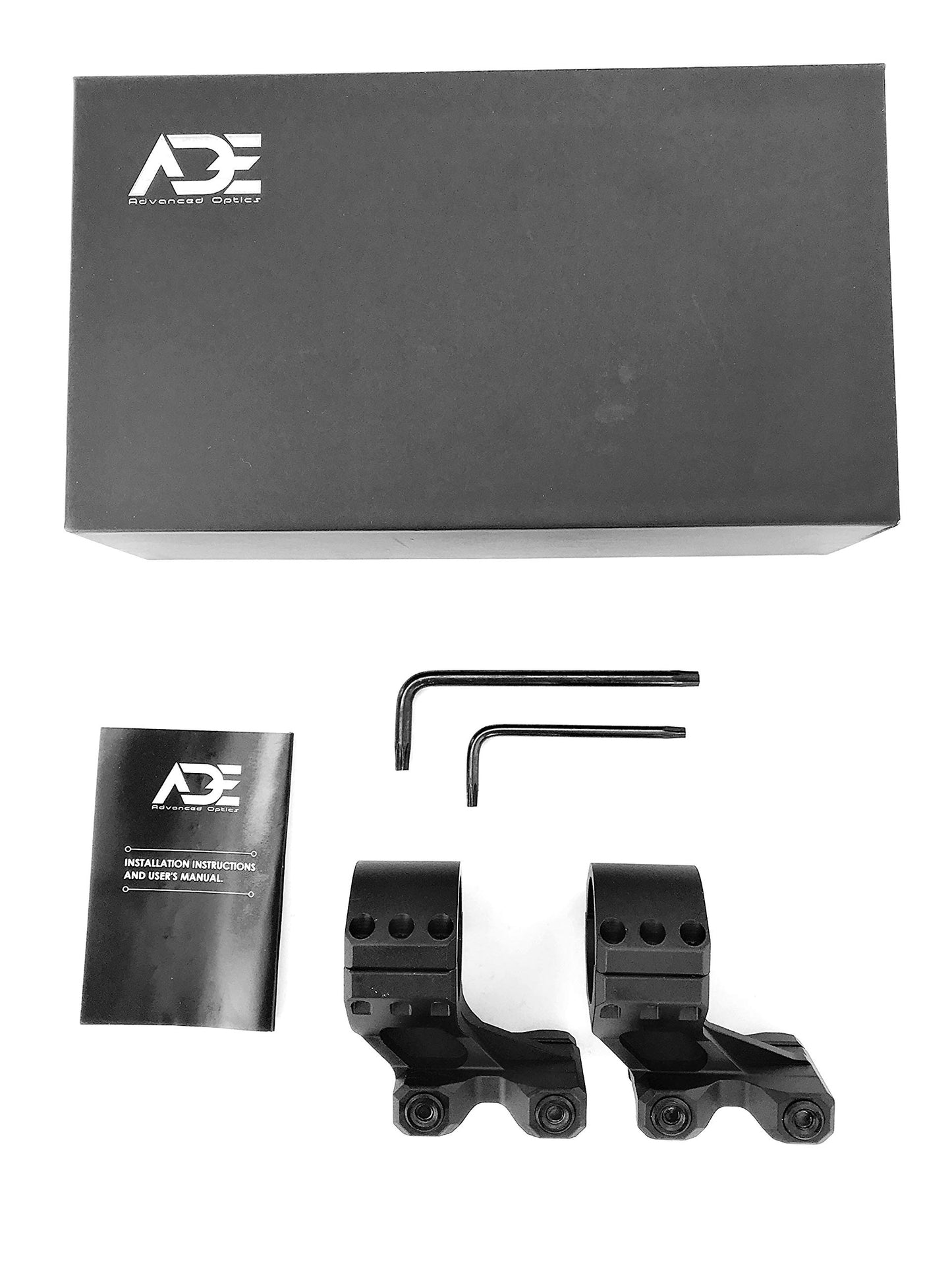 Ade Advanced Optics PS005 30mm Low Profile Offset Cantilever Rifle Scope Mount