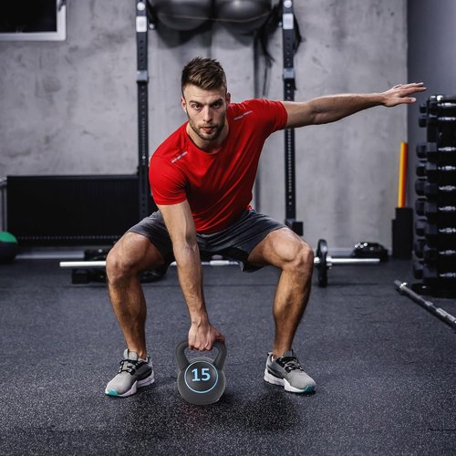 BalanceFrom Kettlebell Sets - 3 or 4 Piece Strength Training Weights | 30lbs, 45lbs, 50lbs, 75lbs Options