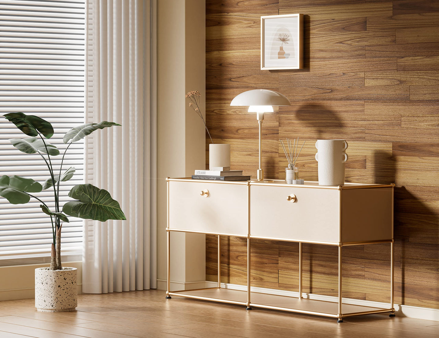 SINGULARWOOD Wall Planks,Rustic Accent Real Wood Panels for Interior Wall Decor,DIY Peel and Stick Easy Installation (12 Sheets/14.50 Sq Ft/Box),Natural Teak