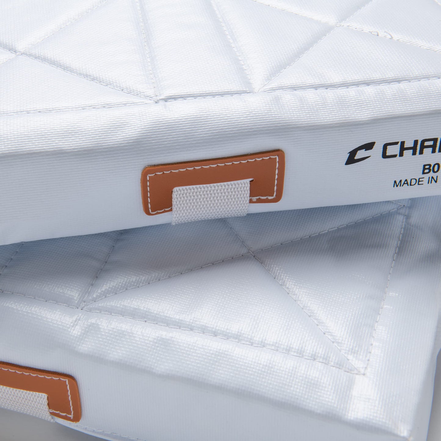 Champro 2 Quilted Bases with Double First Base (Orange/White)