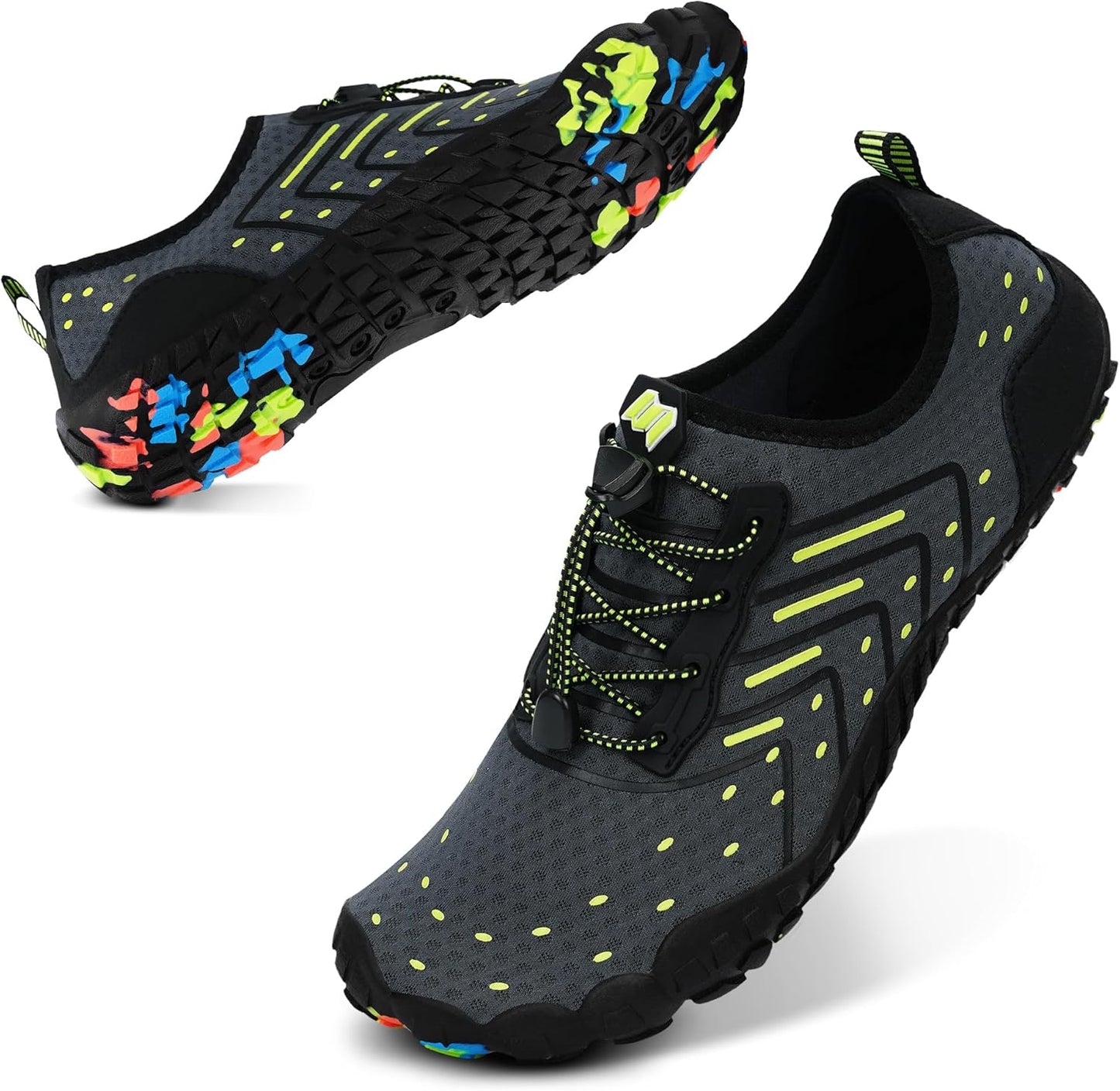 Skiennix Water Shoes - Quick-Dry Barefoot Aqua Socks for Swimming, Beach, and Hiking | Unisex Design