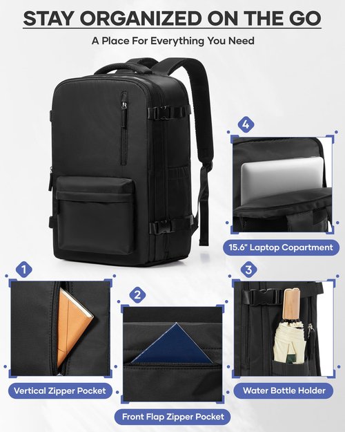 wepadre Vacuum Backpack Travel with Pump Airbag Travel Backpack with Vacuum System Compression Backpacks Vacpack Backpacks Mochila de Viaje Compresion al Vacio