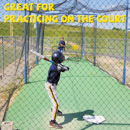 Bucket Pitching Machine Baseballs - 24/36 Pack of 60 MPH High Bouncy Yellow Dimpled Practice Balls | Lightweight & Durable for All Ages