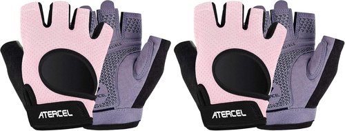 ATERCEL Weight Lifting Gloves - Full Palm Protection for Gym & Cycling | Breathable & Lightweight for Men & Women
