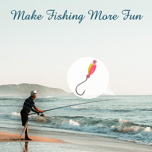 Dovesun Pompano Rig Floats - Bright Color Foam Bobbers for Surf & Fly Fishing | 42-220 Pcs Variety