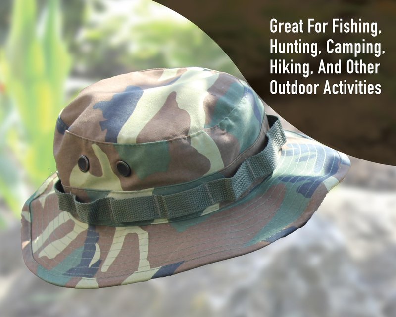 Rothco Boonie Hat - Ultimate Sun Defense for Outdoor Adventures – 6-Color Desert Camo – 7 1/2