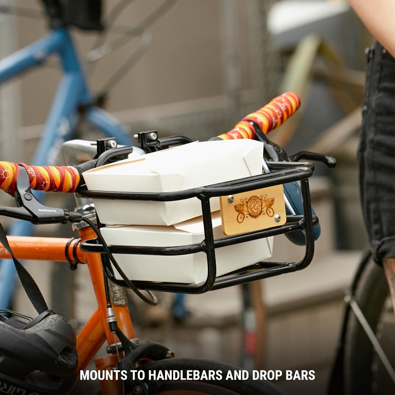 Portland Design Works Takeout Basket - Front Bicycle Attachment Accessories, Small Basket for Adult Bikes, Basket Only