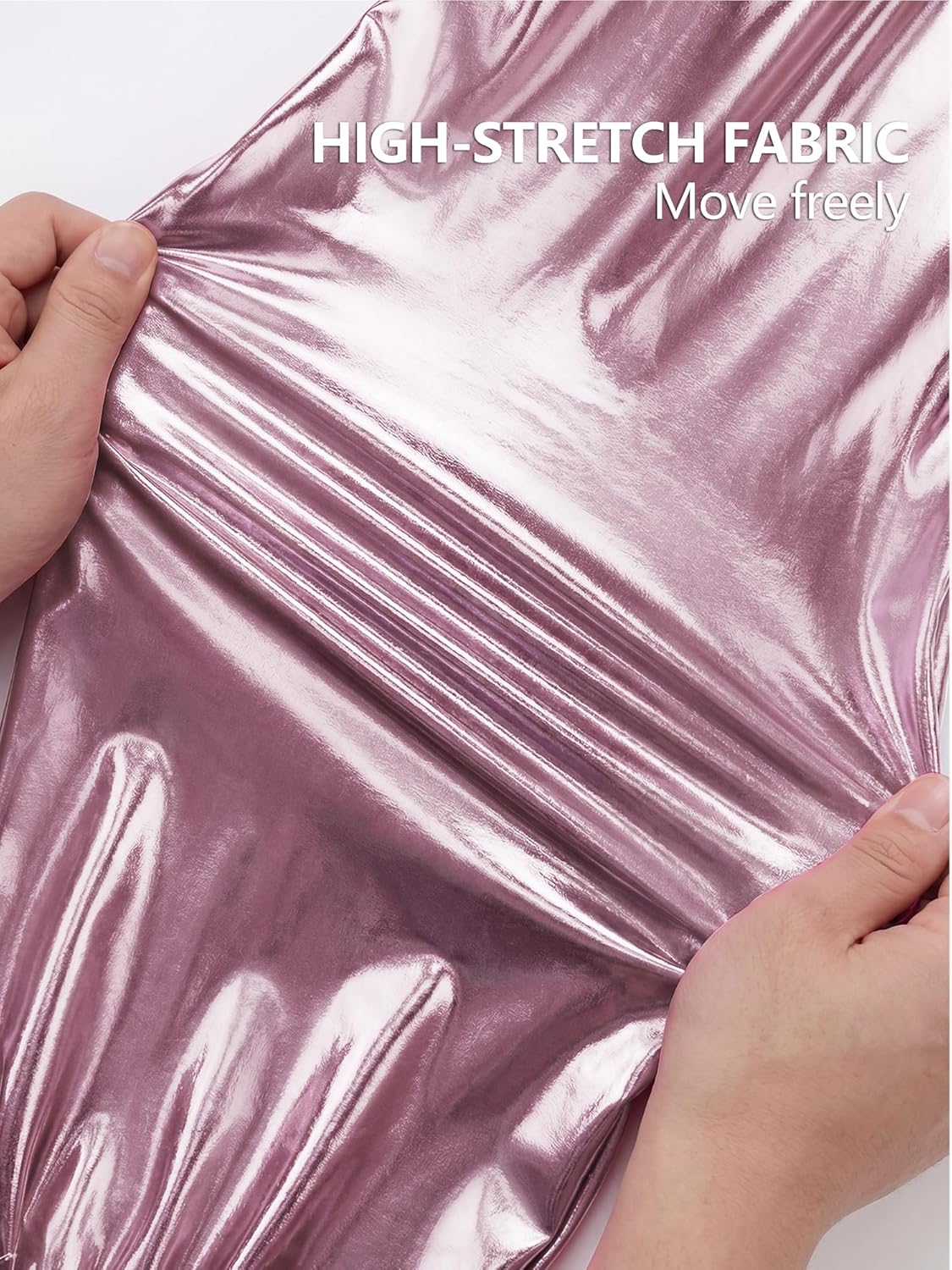 Stelle Girls Metallic Cargo Pants - Shiny Hip Hop Dance Joggers | Sparkly Stretchy Wide Leg for Ages 4-15