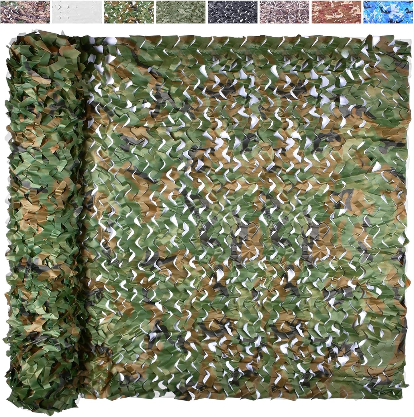 Skiennix Camo Netting | Versatile Camouflage Tarp for Hunting, Camping & Parties - 20x20, 10x20, 10x10 Sizes