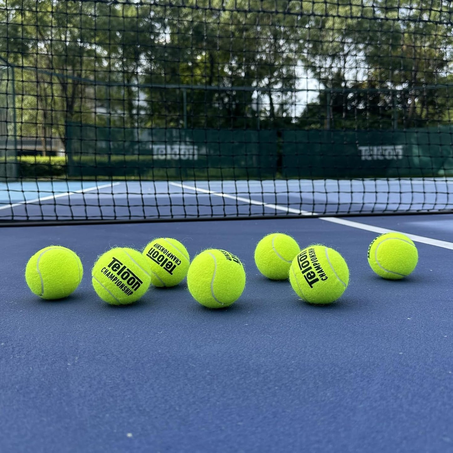 Teloon Championship Tennis Balls - Extra Duty Felt - Pressurized for Optimal Performance