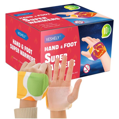 Hand Warmers - Air Activated Warmers 10 Packs (2 Warmers per Pack) Heated Gloves for Men & Women