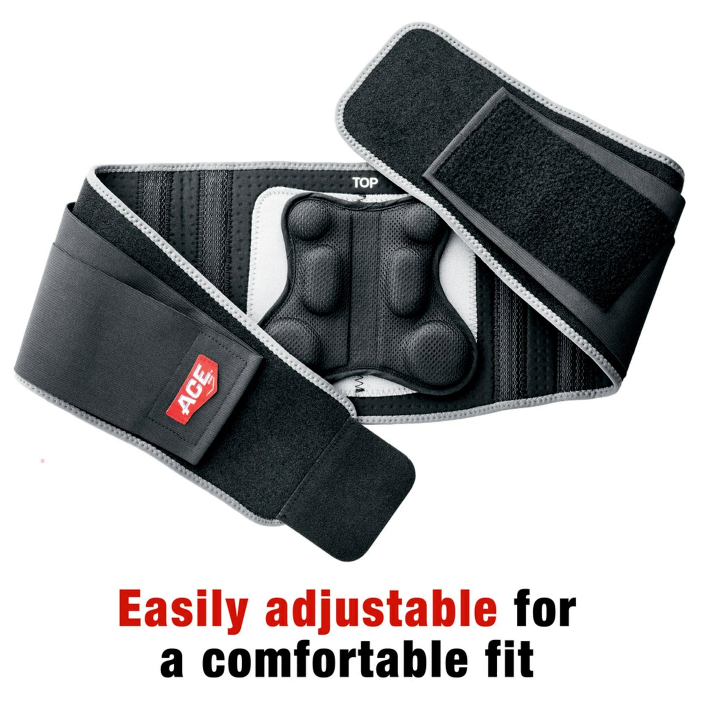 ACE Deluxe Back Stabilizer, with Lumbar Support, Back Brace, Doctor Developed, Adjustable, Helps with Herniated Discs and Sciatica