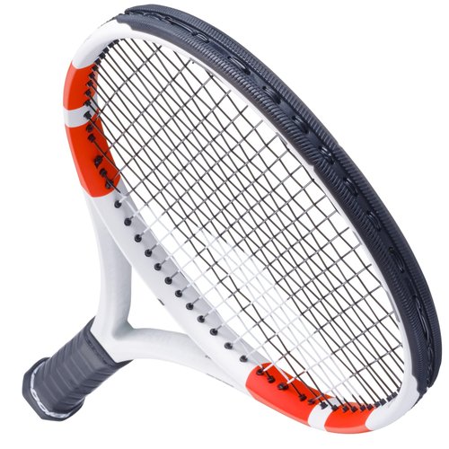 Babolat Pure Strike 98 18x20 Tennis Racquet (4th Gen) - Strung with 16g White Syn Gut at Mid-Range Tension (4 3/8" Grip)