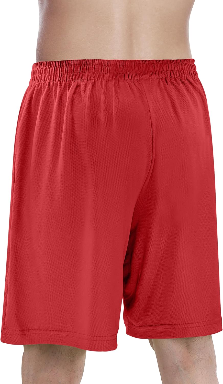 NY Threads Men's Athletic Shorts - Quick Dry Lightweight Workout Shorts with Pockets | Loose-Fit Design