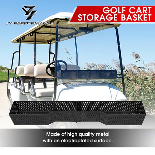 JY PERFORMANCE Golf Cart Front Inner Basket Compatible with EZGO TXT & RXV, Club Car DS & Precedent Golf Cart Storage Tray