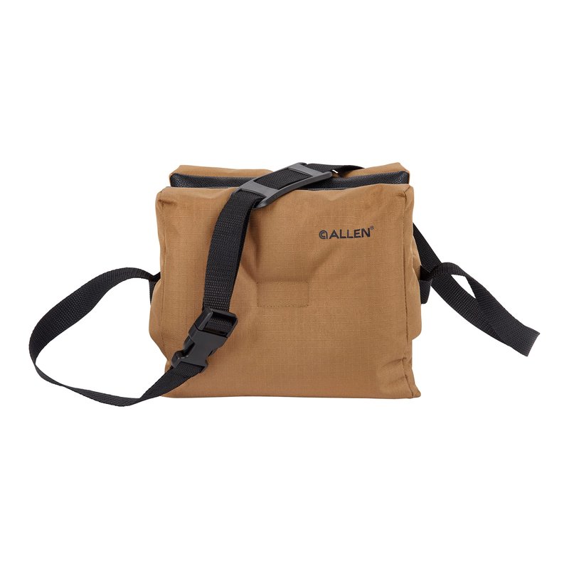 Allen Company X-Focus Filled Bench Shooting Rest/Bag, Coyote/Black