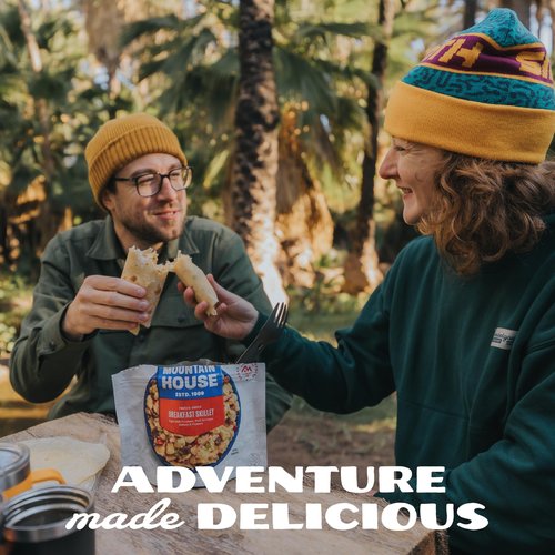 Mountain House Cheesy Pepperoni Pizza Bowl | Freeze Dried Backpacking & Camping Food | 2 Servings