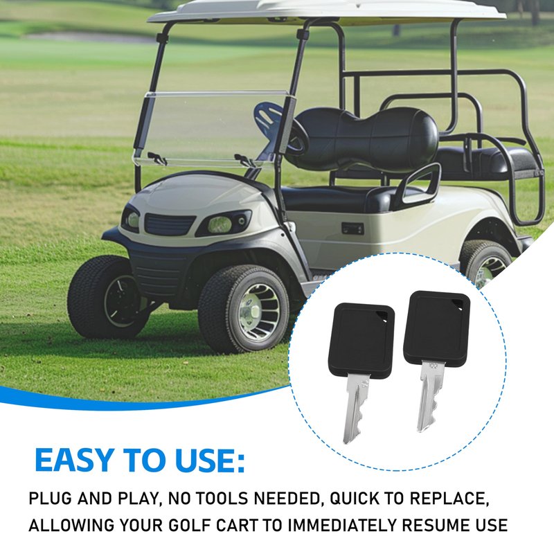 CHNPLUM Club Car Replacement Golf Cart Key 1A & 1B