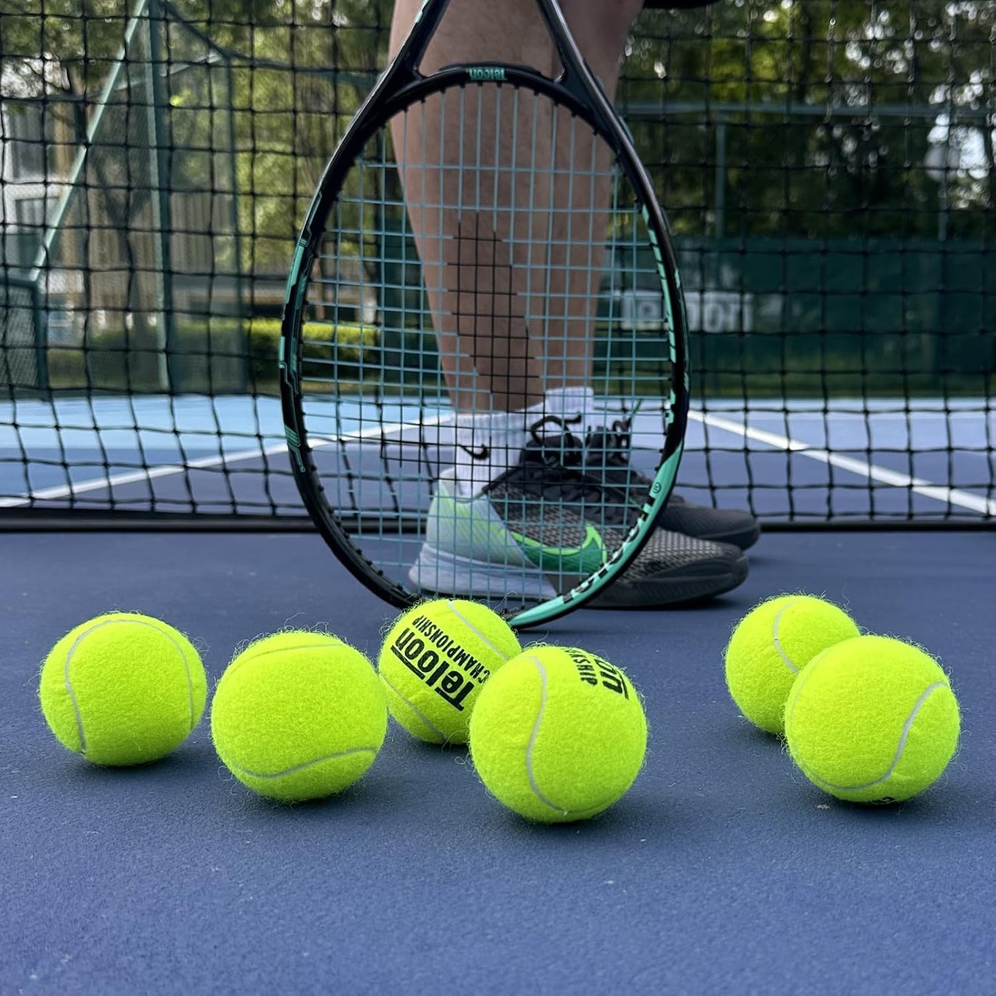 Teloon Championship Tennis Balls - Extra Duty Felt - Pressurized for Optimal Performance