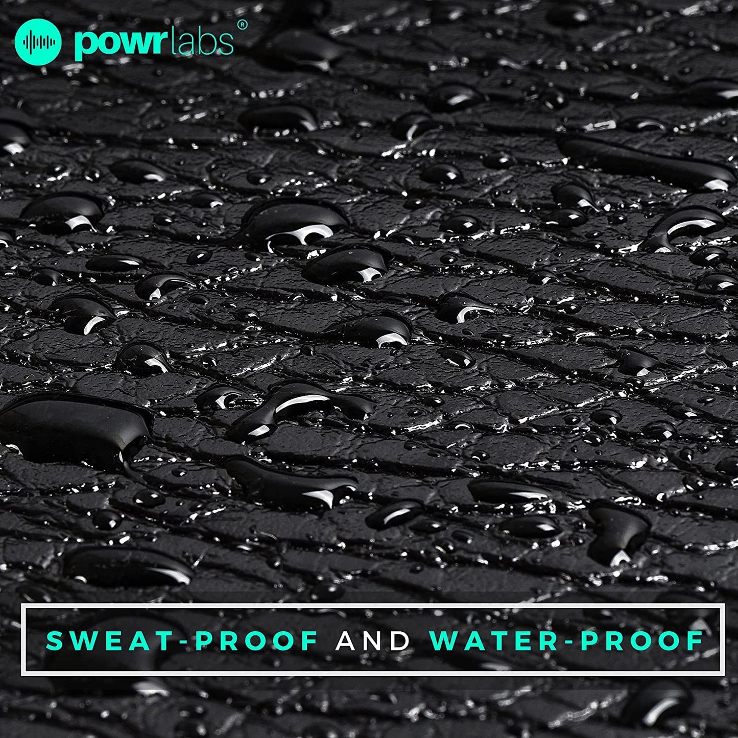 Powr Labs Bike Mat Compatible with Peloton, Treadmill, Exercise Equipment, Elliptical, Walking Pad, Indoor Bike Trainers, Home Gym Workout - Protects Hardwood Floors and Carpet