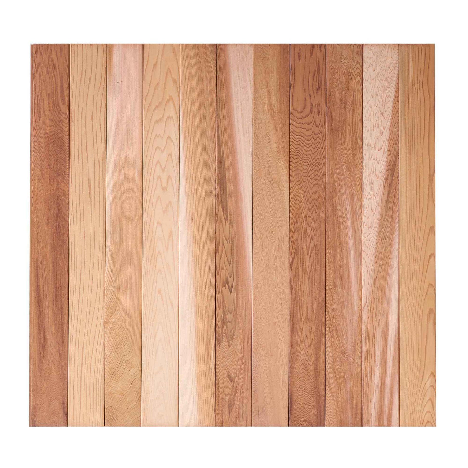 Cedar Tongue and Groove Wall Panels 3 ft Long – Natural Cedar Wood Panels for Walls, Saunas, and DIY Projects (Covers 9.7 sq ft) – Decorative Wood Wall Panels for Interior & Exterior Use
