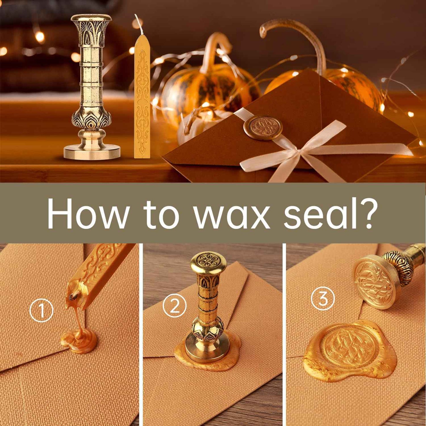 GC QUILL Calligraphy Pen Set - Feather Dip Pen,Dual Tip Calligraphy Fountain Pen, Stamp, Wax Candle, Pen Base, Ink Bottle, Ink Cartridges L1492