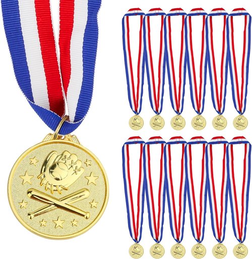 Gold Medals - Olympic Style 1st Place Awards for Sports & Competitions | 2 Inches