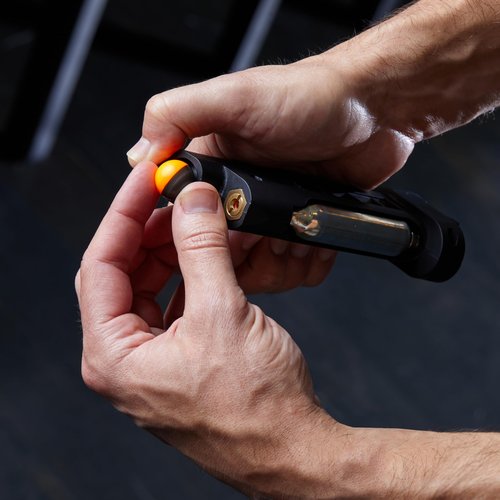 Sabre Home Defense Pepper Projectile Launcher, Large Size with (7) 0.68 Cal. Projectiles - 40% More Stopping Power for Extra Home Protection, and Made in USA Sabre Pepper Gel Canister 0.67 fl oz
