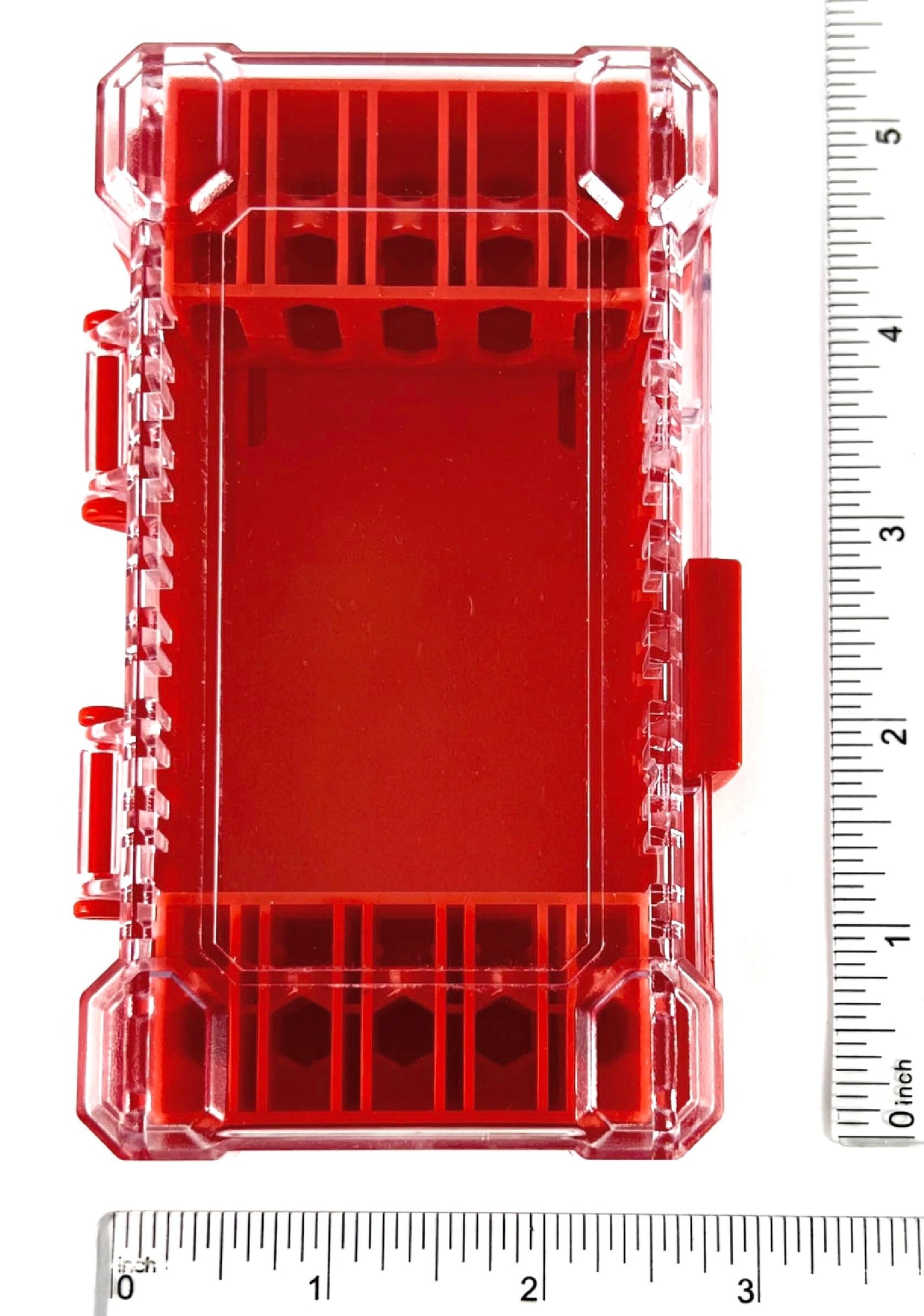 FTG USA Small Storage Container for Impact Driver Bits, Plastic Box Used as Storage Case for Countersink Drill Bit and Hex Bits