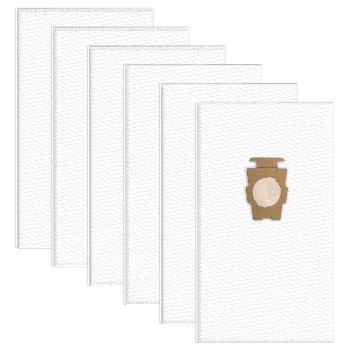 6 Pack 204814 Vacuum Bags Compatible with Kirby, Micron Magic Vacuum Cleaner Bags Fit for Kirby Avalir/Sentria/Ultimate G Series Models Replaces 204811 205811 F-Style & Twist-Style