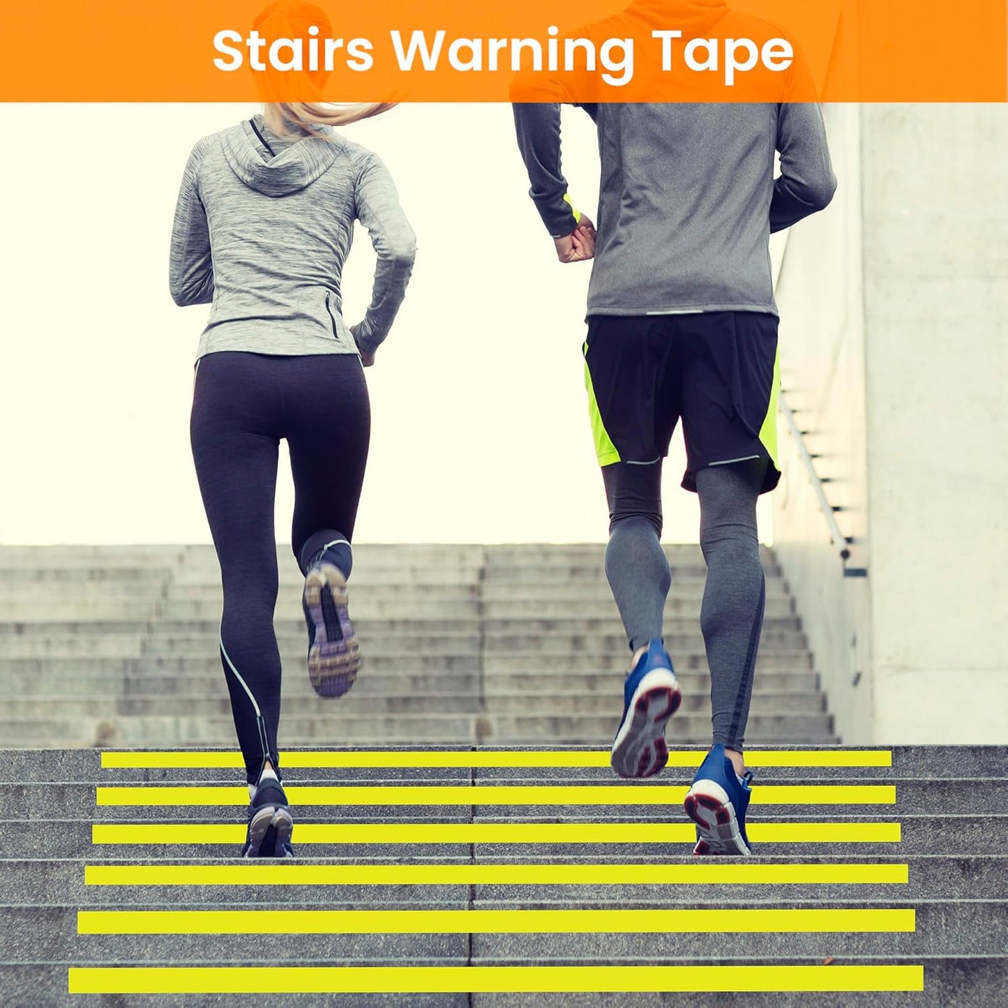 TAPEBEAR Yellow Vinyl Floor Tape - 3" x 36 Yards | Abrasion-Proof, Waterproof Safety Marking for Gym & Warehouse