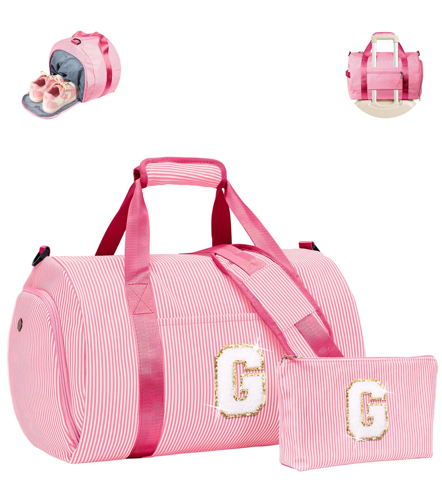 Vogewood Gift for 5 6 7 8 9 Year Old Girl, Girls Travel Duffle Bag Kids