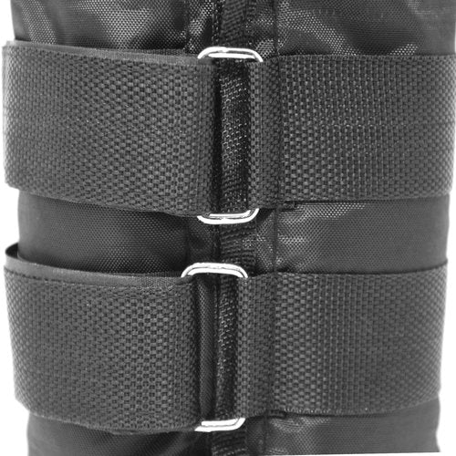 Fitness Maniac Ankle Weights with Double Straps, Leg Weight for Walking Jogging Gym Exercise Aerobics 16 lbs (two 8-lbs)