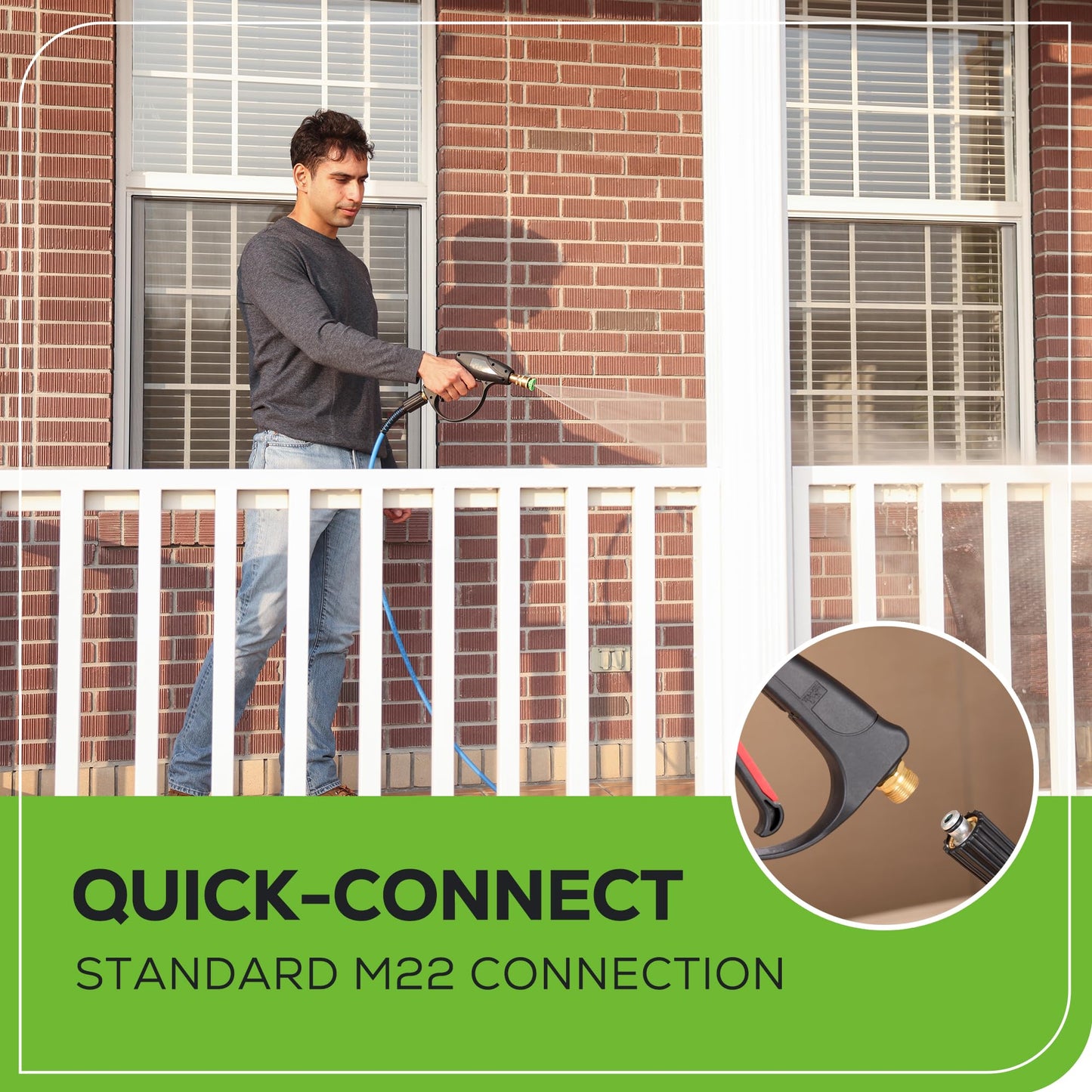 Greenworks Pressure Washer Short Gun Kit