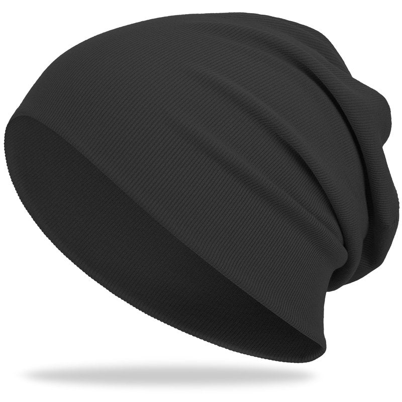 vidsel Slouchy Beanie Hats for Women & Men -Ultra-Soft Cotton Knit Cuffed Skull Cap Fashion Style Hipster Lightweight Daily Hat