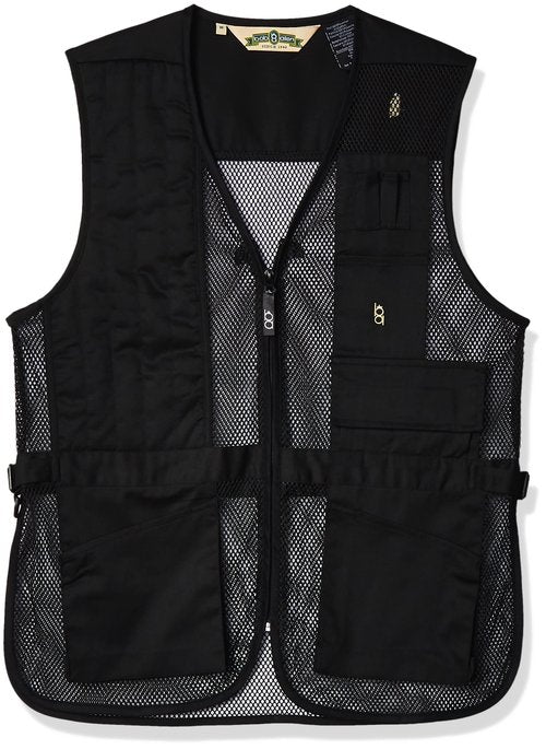 Bob-Allen Shooting Vest, Right Handed, Black, Medium