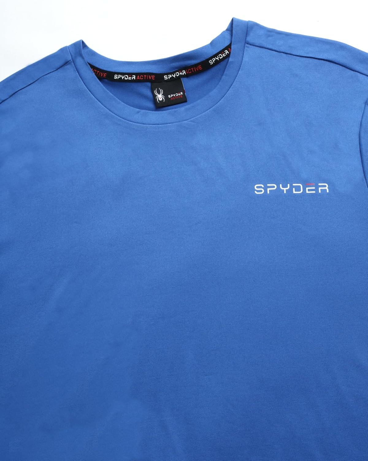 Spyder Men's Athletic Shirts - Quick-Dry Lightweight Short Sleeve T-Shirt for Active Workouts
