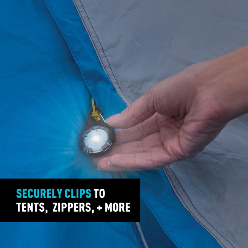 Nite Ize Moonlit Rechargeable Micro Lantern - Portable Mini Lantern for Camping Accessories & Hiking Gear - Features Carabiner Clip with a Weather-Resistant Design