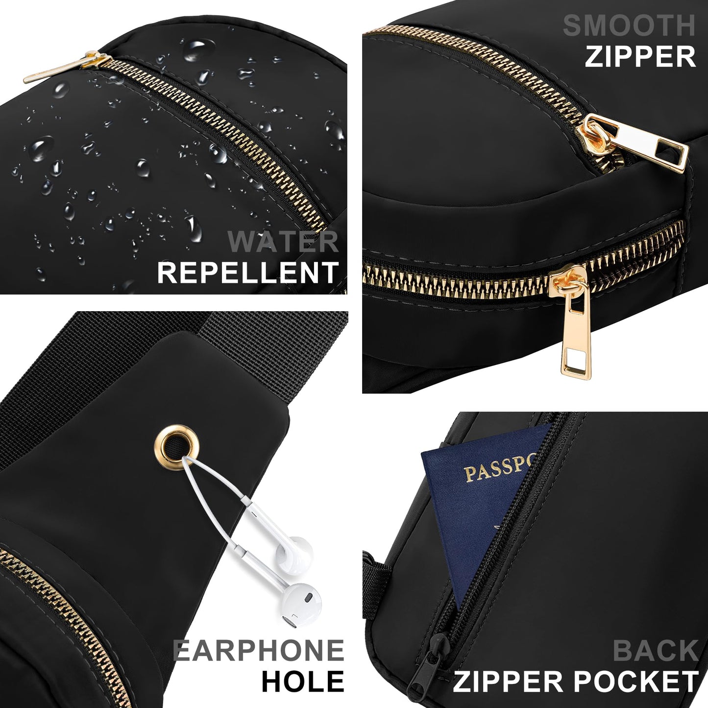 VOROLO Fanny Pack For Women And Men Crossbody Bag Belt Bag with Adjustable Strap Valentines Day