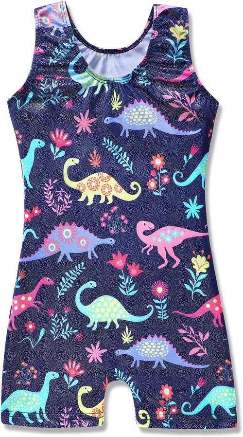 HOZIY Gymnastics Leotards for Girls - Unicorn, Rainbow & Mermaid Designs | Toddler & Kids Sizes