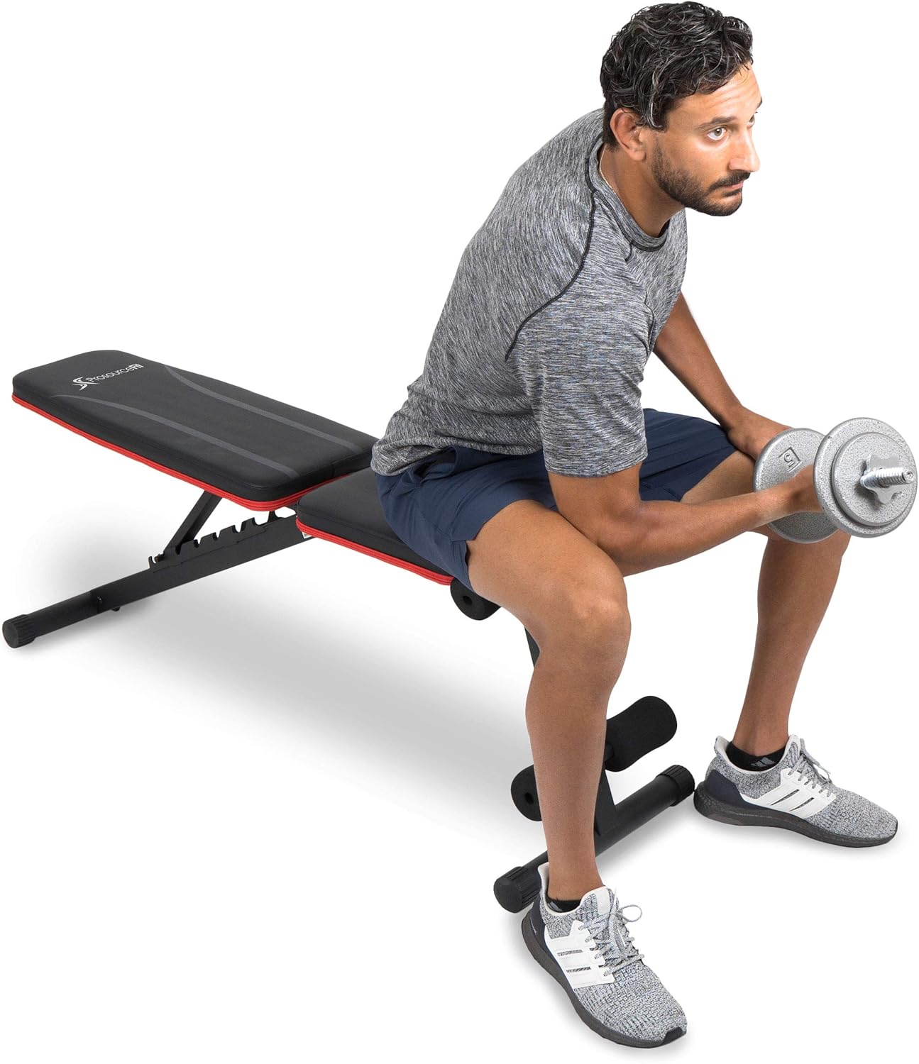 ProsourceFit Weight Bench - Versatile Weight Training for Home & Gym Fitness | Full Body Workout