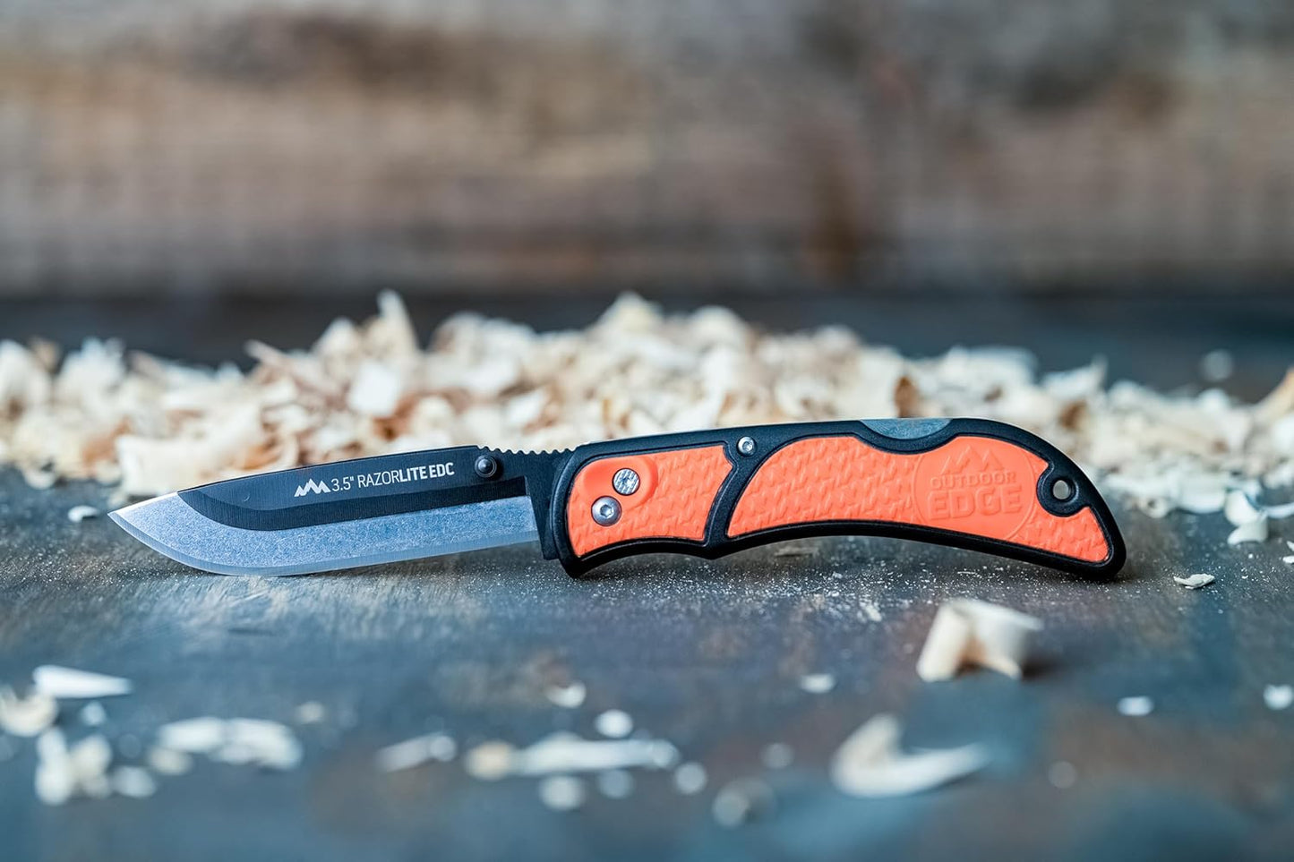 RazorLite EDC Pocket Knife 3.5” - Obsidian Black, Replaceable Blades & Clip for Camping, Hunting, Survival