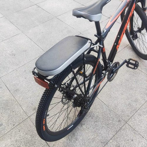 Aluminum Alloy Bicycle Rear Rack, Adjustable Bike Cargo Racks with Reflector, Maximum Load 220lbs
