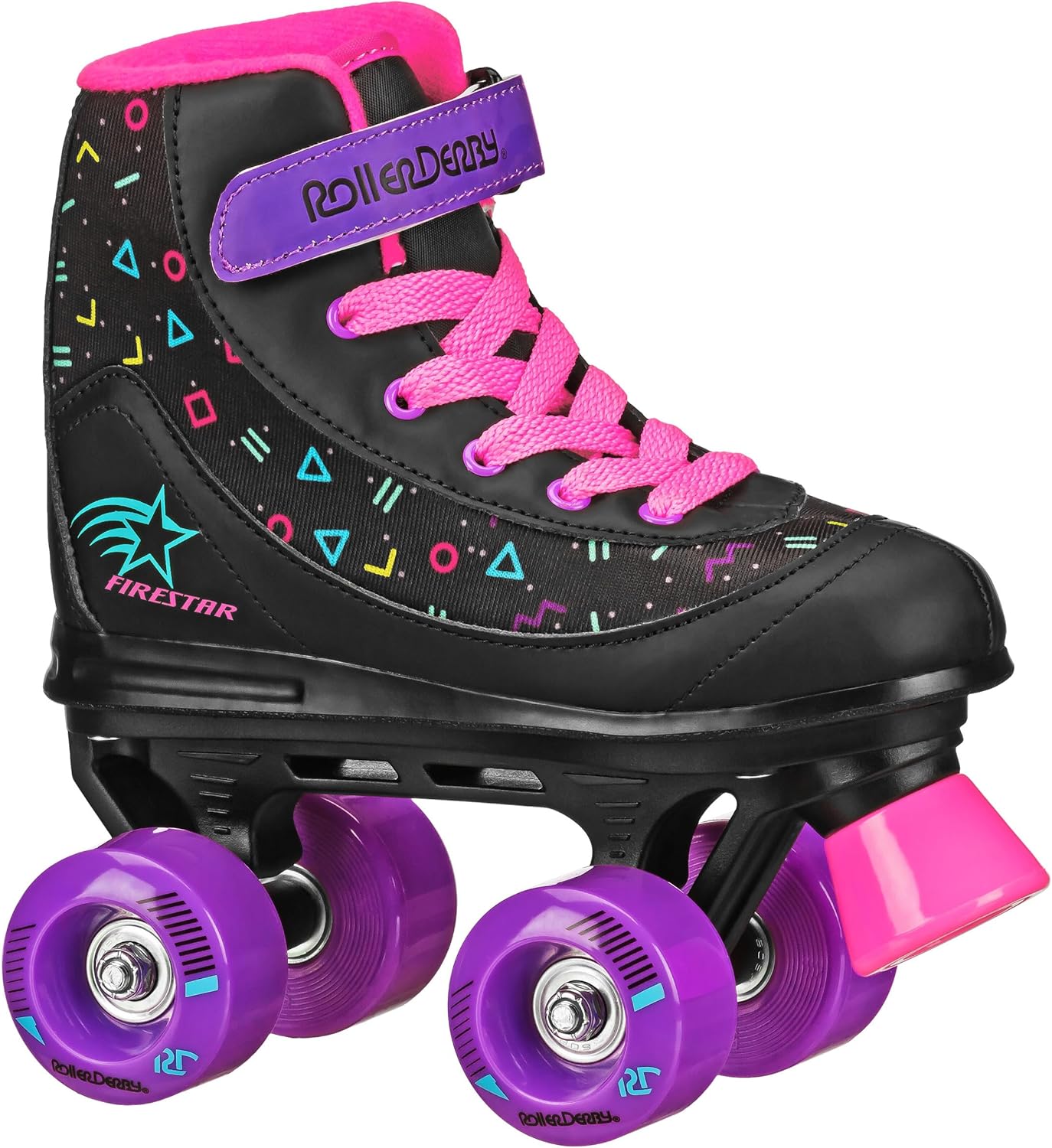 Roller Derby Firestar Youth Skates - Perfect for Beginners | Ideal for Girls & Boys
