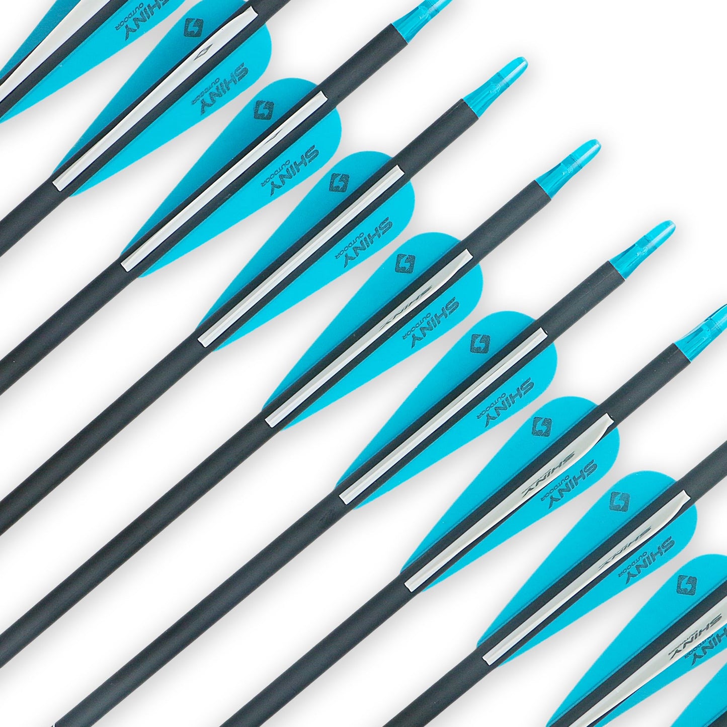 TIGER ARCHERY 30" Carbon Arrows for Compound Recurve Bow Hunting Target
