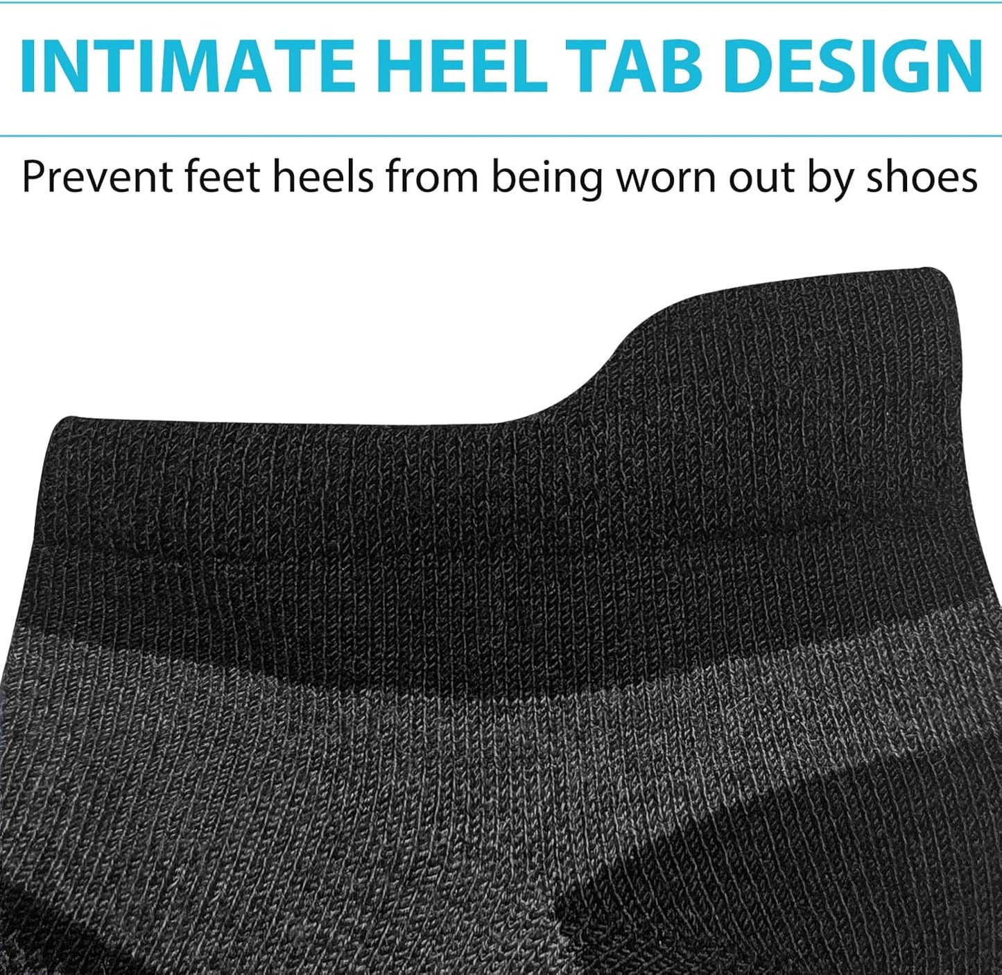 Shnn Women's Ankle Socks - Lightweight & Breathable Low Cut Design with Heel Tab | 10/15 Pairs
