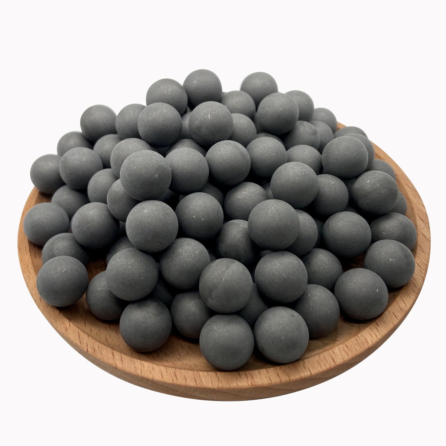 Alien Play 60 Pcs X .50 Cal Aluminum Balls for Self Defense and Target Practice, Reusable Solid Hard 50 Caliber Alu Balls Fit for Umarex T4E TR50/HDP50/HDR50 (Dust Black)
