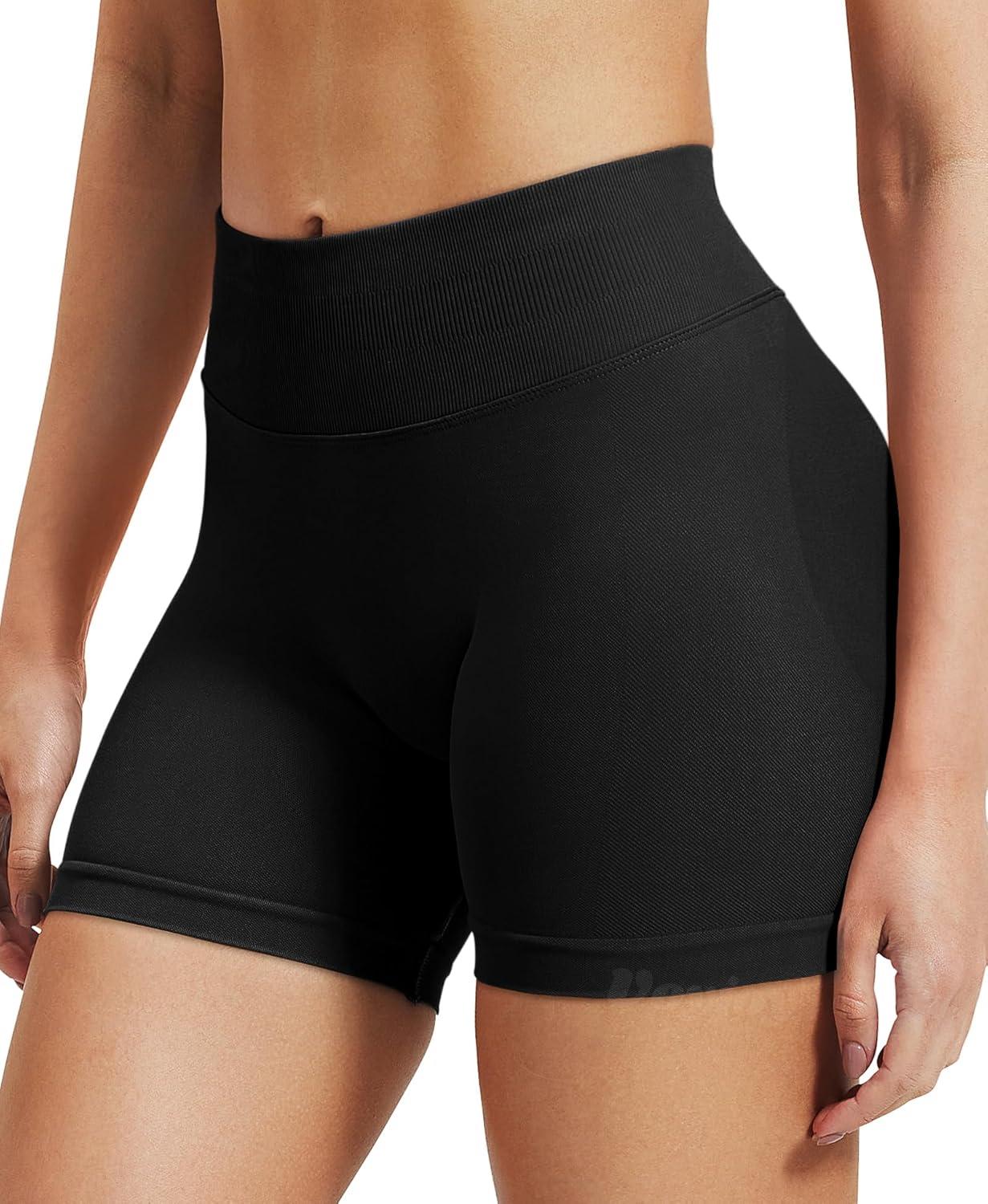 VOYJOY Women's Scrunch Butt Lifting Gym Shorts - Seamless Booty Biker Design | Available in 2.5" to 6" Sizes