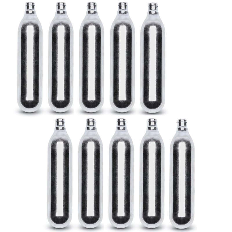Byrna 12 Gram CO2 + Oiler Cartridges | 10 Count Pack | for Byrna LE/CLXL/HDXL/SDXL and TCR - (9 CO2 + 1 Oiler Cylinders)
