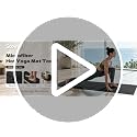 SOOWASH Hot Yoga Mat Towel, Non-Slip Microfiber 26.5x72in (Carbon Black)